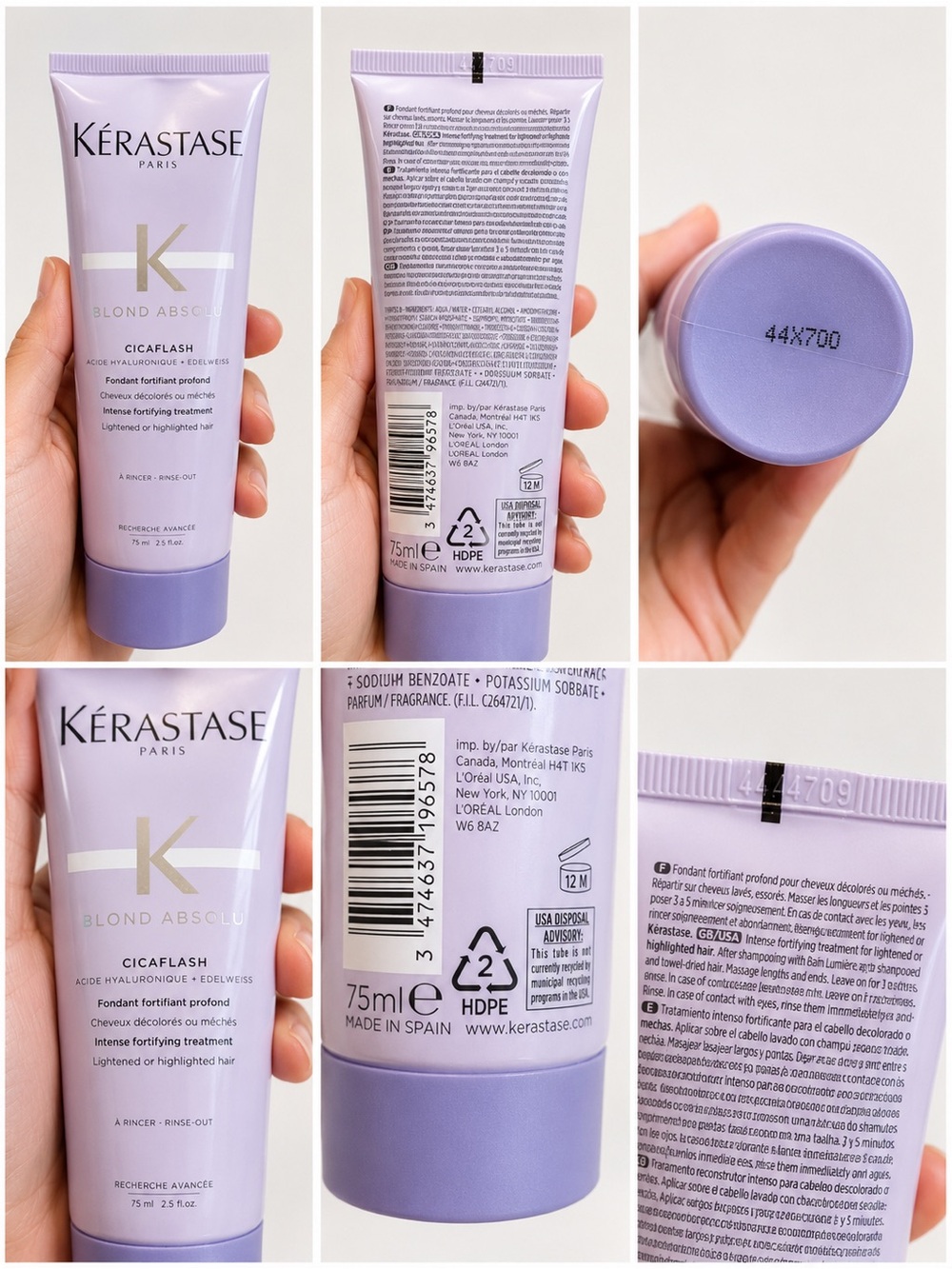 Kérastase Blond Absolu Cicaflash Hair Treatment 2.5 oz NEW